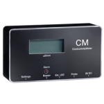 CM/1 ConductivityMeter a vezetőképesség méréséhez és a patroncsere kijelzése.
